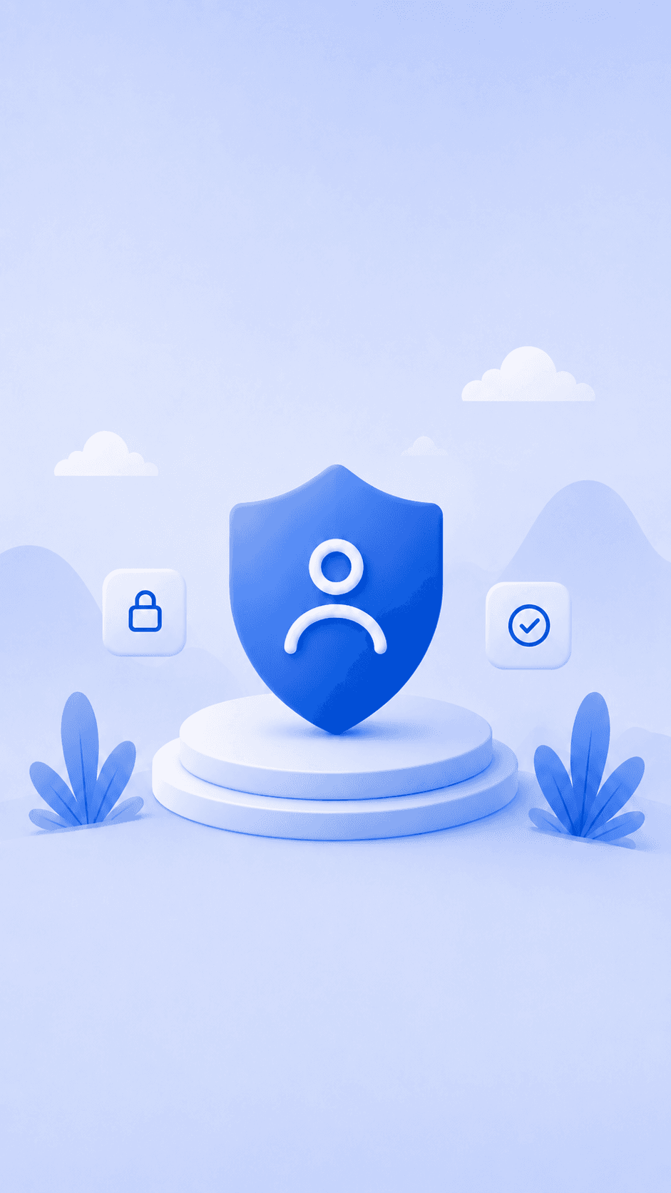Ilustração de login